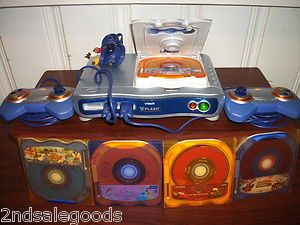 Vtech VFlash   Home Edutainment System Console w/ 5 games   Learn&Have