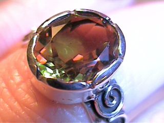 Russian Alexandrite Ring 9 SILVER 925 color change ENGAGEMENT