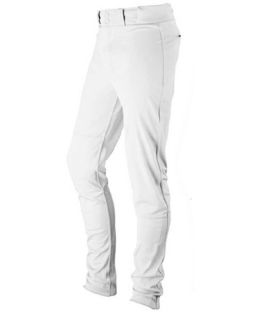  WTA433000 Poly Knit Relaxed Fit Baseball Pants White Adult