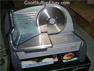  ELECTRIC FOOD SLICER / COLD CUT MACHINE MODEL 14302 (HOME USE