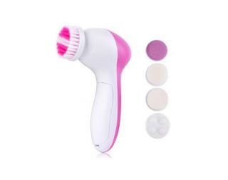 Head Spin Electric Face Cleansing Brush Massager Pore Cleaner