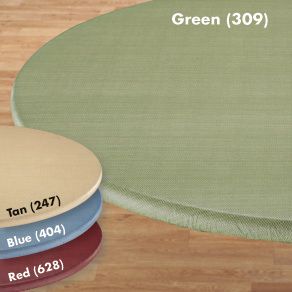  Vinyl Fitted SM LG Round Oval Table Cover Cloth Elasticized