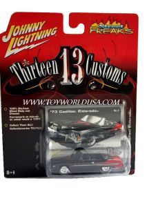 Johnny Lightning Thirteen Customs 73 Cadillac Eldorado