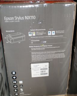 New Epson Stylus NX110 All in One Inkjet Printer