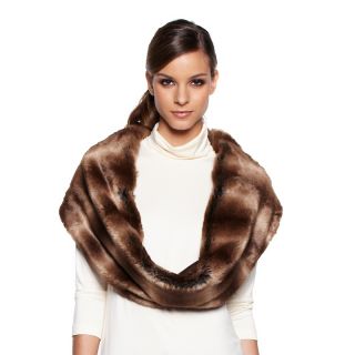 IMAN Platinum Rich & Regal Luxury Faux Fur Infinity Collar
