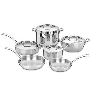  Cookware Sets Cuisinart Classic 10 piece Stainless Steel Cookware Set