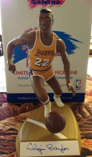 ELGIN BAYLOR Lakers Autographed Signed Salvino Statue Limited Edition