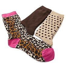 Hot Sox Hot Sox 3 pack Novelty Trouser Socks   Big Butterfly