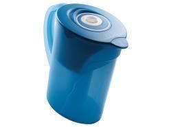 Eco by Tupperware Water Filter Pitcher Blue w filter granules