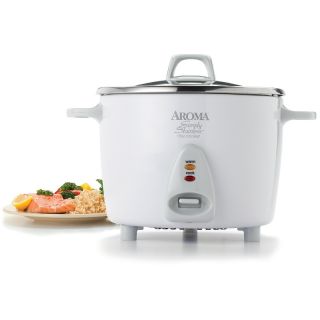 Aroma Stainless Steel Rice Cooker   14 Cup