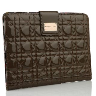 Big Buddha Lexi Quilted Leather Like Patent Tablet Case at