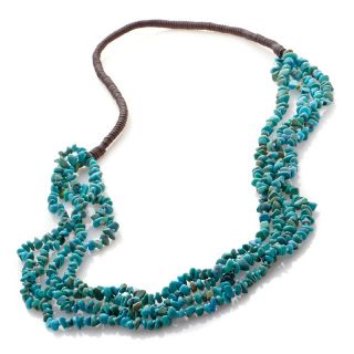 Jewelry Necklaces Beaded Sally C Treasures Turquoise Chip and