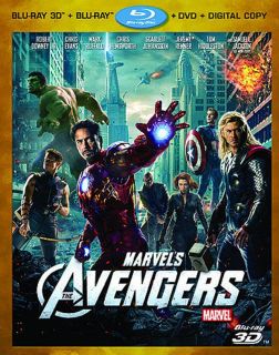 The Avengers LIMITED EDITION Steelbook Combo (3D BluRay/BluRay/DVD