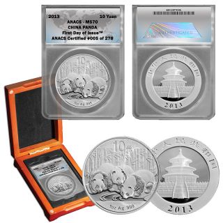 Coin Collector 2013 ANACS MS70 First Day of Issue Limited Edition of