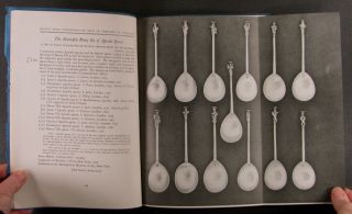 Marsden Perry Set of Antique English Apostle Spoons at Auction in 1949