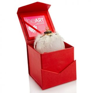  Ornaments & Trimmings  Cares Badgley Mischka 2012 Heart Ornament