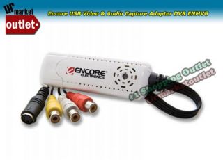 Encore USB Video Audio Capture Adapter DVR Enmvg