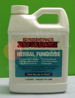 Ed Rosenthals Zero Tolerance RTU 1 Qt 32 oz Herbal Fungicide Powdery