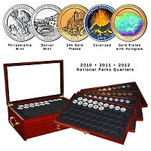 1999 2010 24K Gold Plated State, Territories and National Parks