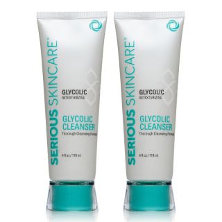 Serious Skincare Glycolic Cleanser Twin Pack, 4oz   AutoShip