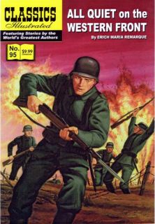 Classics Illustrated 95 HRN 170 All Quiet on The Western Front New
