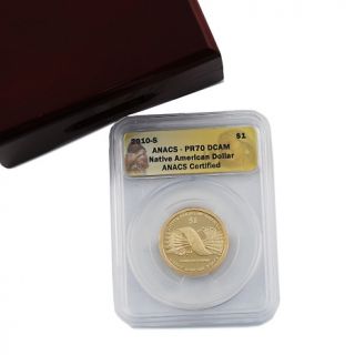  & Native American 2010 PR70 ANACS Native American Dollar Coin