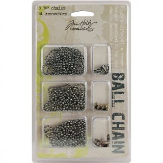 Tim Holtz Idea Ology Bulky 5mm Bead Chain with Connectors