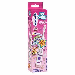  kids my way electric toothbrush for girls 1 ea powered toothbrush