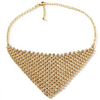 Starlet Jewelry by Hot in Hollywood® Clear Stone Triangular 20 Mesh