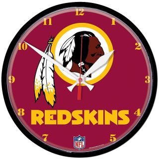  Football Fan Washington NFL Team 12 3/4 Round Clock   Redskins