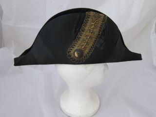 Antique Ede & Ravenscroft Edwardian Bicorne hat