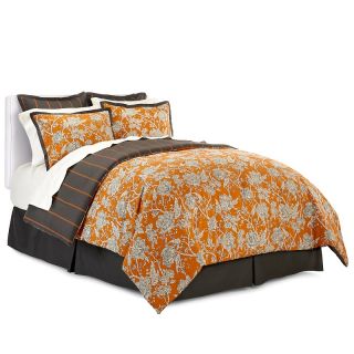  piece reversible comforter set gray orange rating 11 $ 59 97 s h