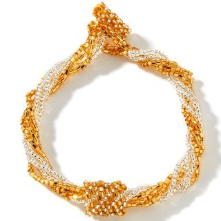  gems multi strand metallic potay bead bracelet rating 11 $ 9 95 s h