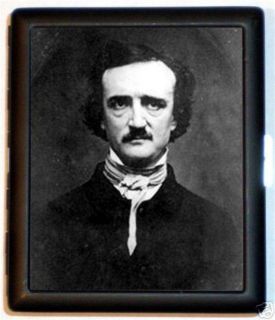 Edgar Allan Poe ID or Cigarette Case Goth Horror