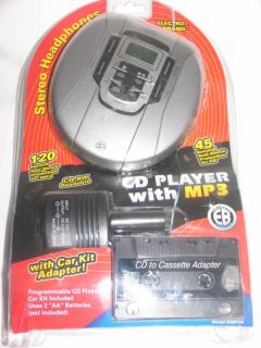 Electro Brand Portable CD Player w Car Kit and 