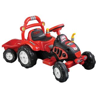 Lil Rider The King Tractor and Trailer Battery Powered
