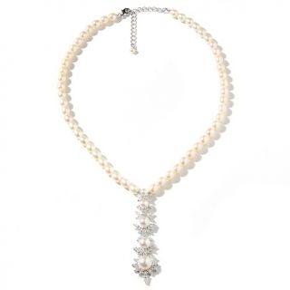  by Veronica™ Twinkling Star Cultured Freshwater Pearl 17 Necklace