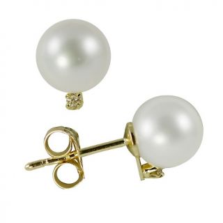 Imperial Pearls 14K Yellow Gold 6 6.5mm Cultured Fresh Water Pearl and