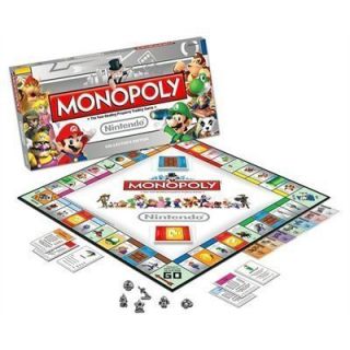 Super Mario Bros Collectors Monopoly Game New