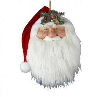 Kurt Adler Kurt Adler 18 Traditional Smiling Santa Head Ornament