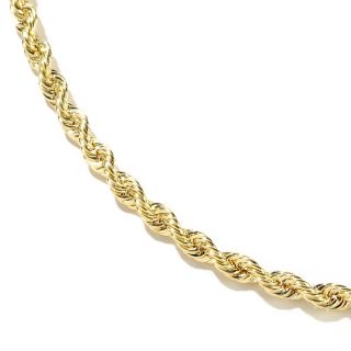  Anthony Jewelry® 14K Ultimate Cashmere 16 4mm Rope Chain