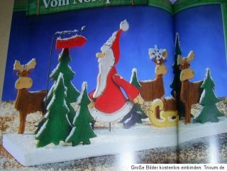 Weihnachten Bastelbuch Topp 2012 Basteln Holz Laubsägearbeiten Papier