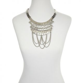  Necklaces Bib/Collar Universal Vault Hammered Metal 17 Drape Necklace