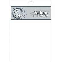 fundamentals a4 vellum sheets 20 pack plain d 20120622032004243
