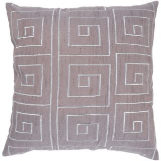  Home Home Décor Throw Pillows 18 x 18 Maze Pillow   Lilac/Silver