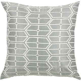  Home Home Décor Throw Pillows 18 x 18 Hexagon Pillow   Gray/Silver
