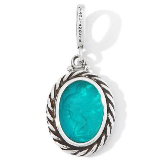 Tagliamonte Tagliamonte Oval Laguna Sterling Silver Charm