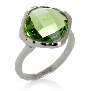  simulated mint quartz hammered ring rating 2 $ 19 95 s h $ 3 95 size