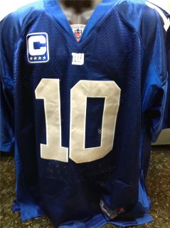 Eli Manning Signed Blue Authentic Giants Jersey (STEINER COA)