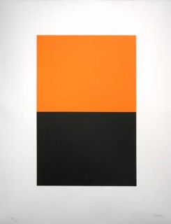 1972 Ellsworth Kelly Original Signed and Numbered Lithograph Untitled